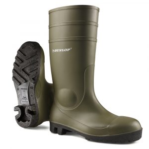 Safety Wellies Green