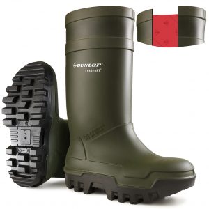 Thermal Wellington Boots - Green