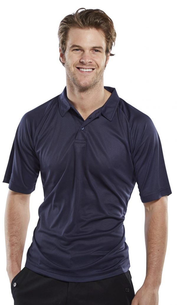 Breathable Polo Shirt Man