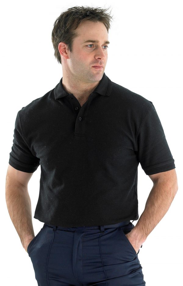 Polo Shirt Premium Black Man 2