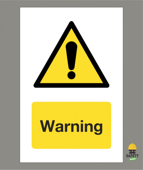 General Warning Hazard Sign