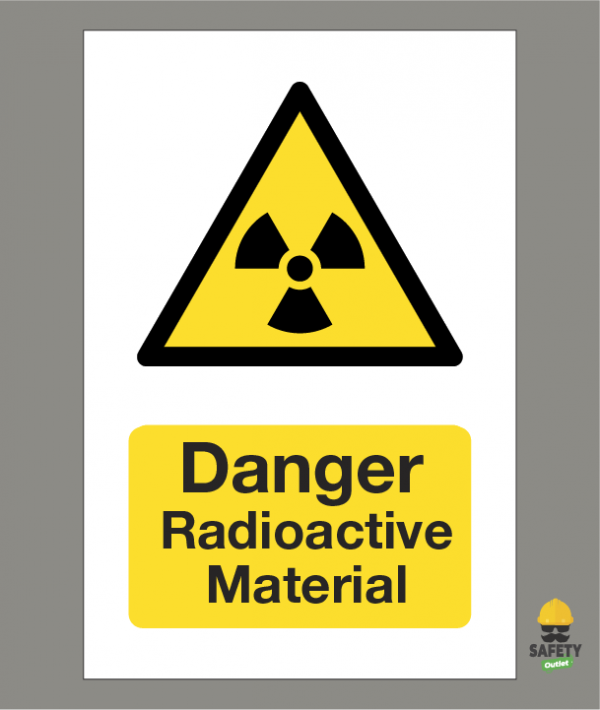 Radioactive Material Hazard Sign