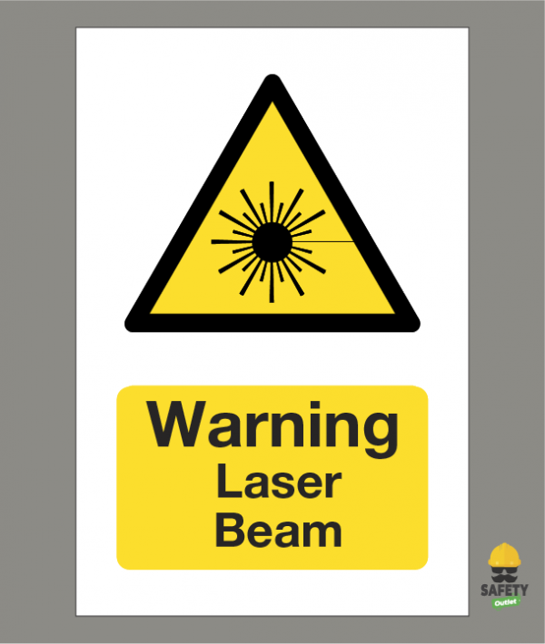 Laser Beam Hazard Sign