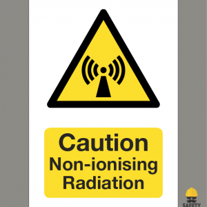 Non-ionising Radiation Hazard Sign
