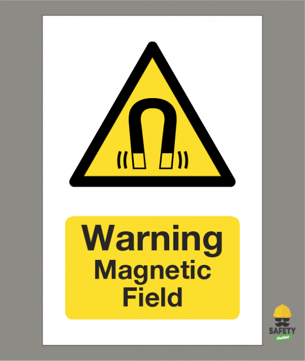 Magnetic Field Hazard Sign
